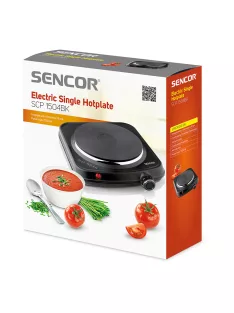   Котлон Sencor SCP 1504BK, 1500W, Черен - Код G5328