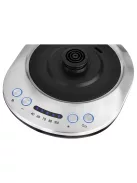 Кана за вода ECG RK 1781 Glass, 1850–2200W , 1,7л, Сив/Черен - Код G5415
