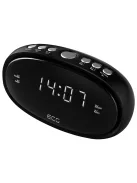 Радио ECG RB 010 Black, Цифров часовник/аларма, Черен - Код G5464
