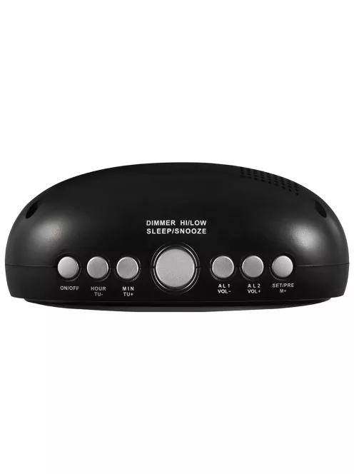 Радио ECG RB 010 Black, Цифров часовник/аларма, Черен - Код G5464
