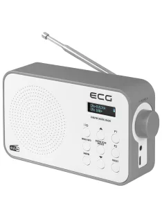   Радио ECG RD 110 DAB White, Опция за аларма, Бял - Код G5465