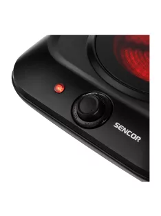   Керамичен котлон SENCOR SCP 1763BK, 1200 W, Диаметър 19 cm, Черен - Код G5474