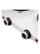 Двоен електрически котлон SENCOR SCP 2253WH-EUE4, 2500 W, Два котлона с диаметър 18 и 15 cm, Бял - Код G5475