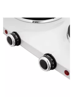   Двоен електрически котлон SENCOR SCP 2253WH-EUE4, 2500 W, Два котлона с диаметър 18 и 15 cm, Бял - Код G5475