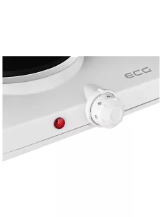   Двоен електрически котлон ECG EV 2512 White, 2500W, Бял - Код G5518