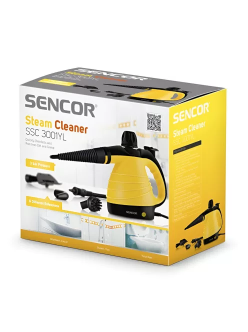 Парочистачка SENCOR SSC 3001YL, 1000 W, 3 bar