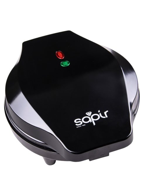 Гофретник SAPIR SP 1442 GF, 1200W, 5 сърцевидни гнезда, черен - Код G8163