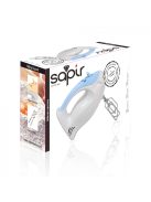 Миксер SAPIR SP 1110 X, 150W, 5 скорости + Турбо, Бъркалки за яйца и тесто, бял/син - Код G8419