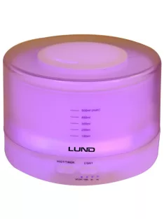   Арома дифузер LUND, WHITE, 12 W, 500 ml, Бял - Код G8701