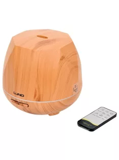   Арома дифузер LUND, LIGHT WOOD, 12 W, 500 ml, Кафяв - Код G8702