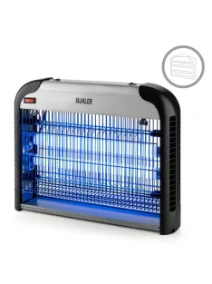   Инсектицидна лампа Muhler MIK-60, 60 м2, 30W, Черен/Сив - Код G8785