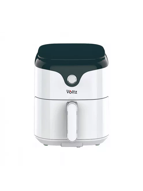 Фритюрник с горещ въздух Air Fryer Oliver Voltz OV51980VD, 1400W, 3.5 литра, Дигитален, Таймер, Температура до 200°C, Бял