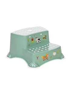 Двойно стъпало за баня LORELLI HIPPO/FARM, Зелен