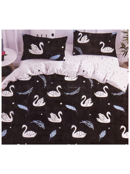 Set de lenjerie de pat cu două fețe EmonaMall, 4 piese - modelul S12086