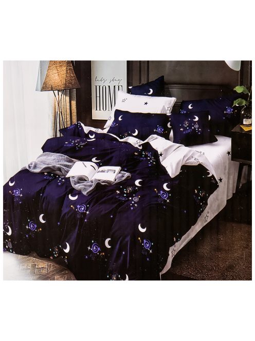 Set de lenjerie de pat cu două fețe EmonaMall, 6 piese - modelul S12094