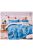 Set de lenjerie de pat cu două fețe EmonaMall, 6 piese - modelul S12147