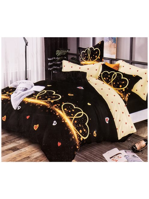 Set de lenjerie de pat cu două fețe EmonaMall, 6 piese - modelul S12151