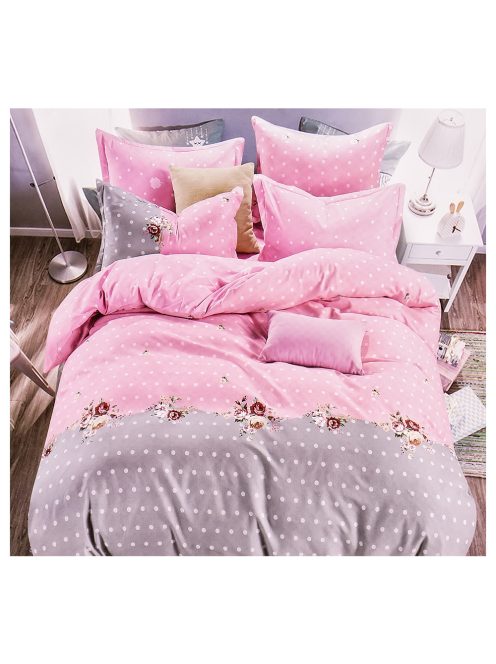 Set de lenjerie de pat cu două fețe EmonaMall, 6 piese - modelul S12155