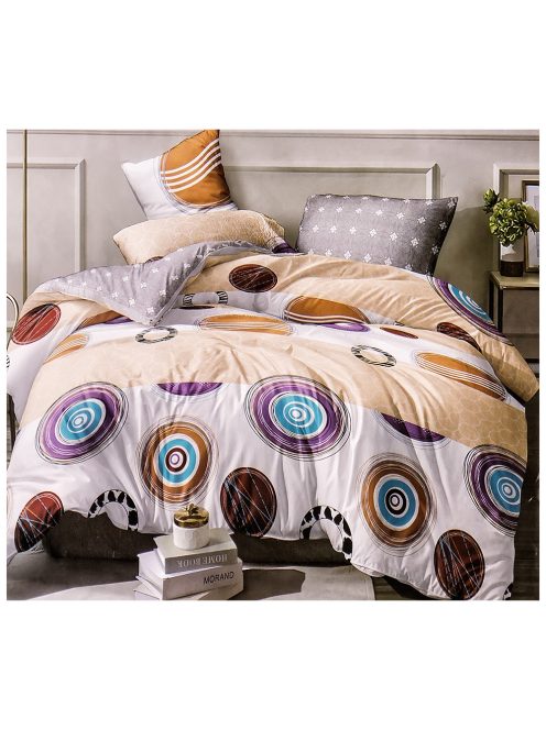 Set de lenjerie de pat cu două fețe EmonaMall, 6 piese - modelul S12159