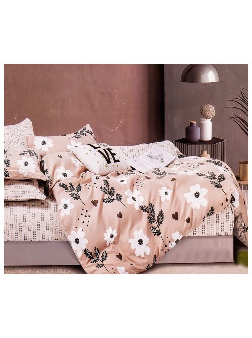 Set de lenjerie de pat cu două fețe EmonaMall, 6 piese - modelul S12168