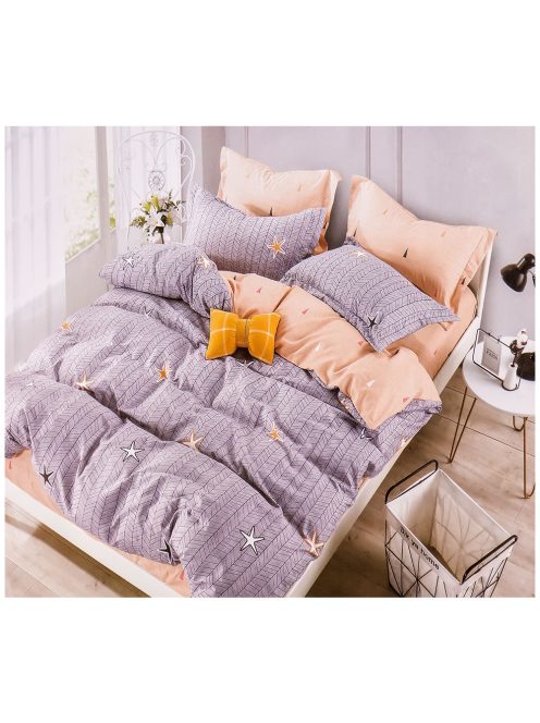 Set de lenjerie de pat cu două fețe EmonaMall, 6 piese - modelul S12222