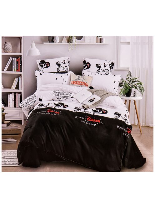Set de lenjerie de pat cu două fețe EmonaMall, 6 piese - modelul S12224