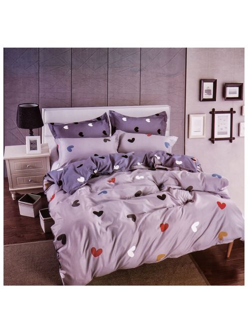 Set de lenjerie de pat cu două fețe EmonaMall, 6 piese - modelul S12235
