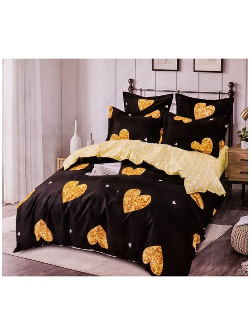 Set de lenjerie de pat cu două fețe EmonaMall, 6 piese - modelul S12243