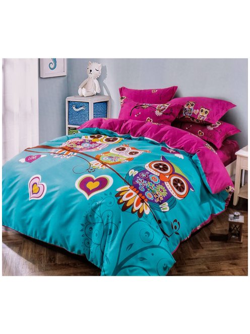 Set de lenjerie de pat cu două fețe EmonaMall, 6 piese - modelul S12328