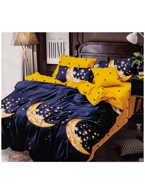 Set de lenjerie de pat cu două fețe EmonaMall, 6 piese - modelul S12341