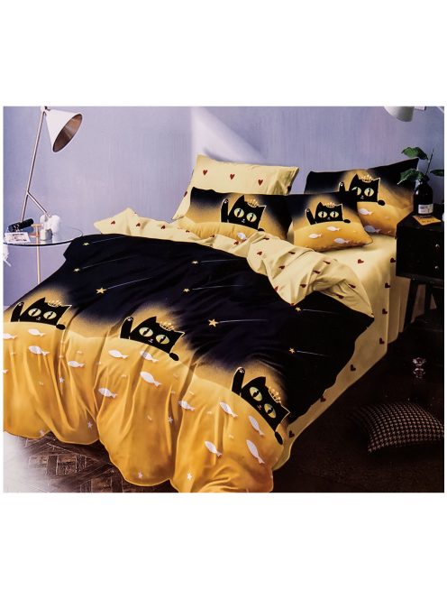 Set de lenjerie de pat cu două fețe EmonaMall, 6 piese - modelul S12369