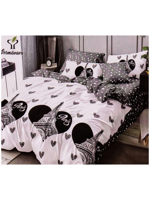 Set de lenjerie de pat cu două fețe EmonaMall, 6 piese - modelul S12394