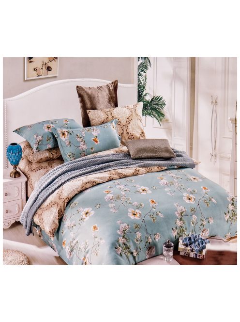 Set de lenjerie de pat cu două fețe EmonaMall, 4 piese - modelul S12420