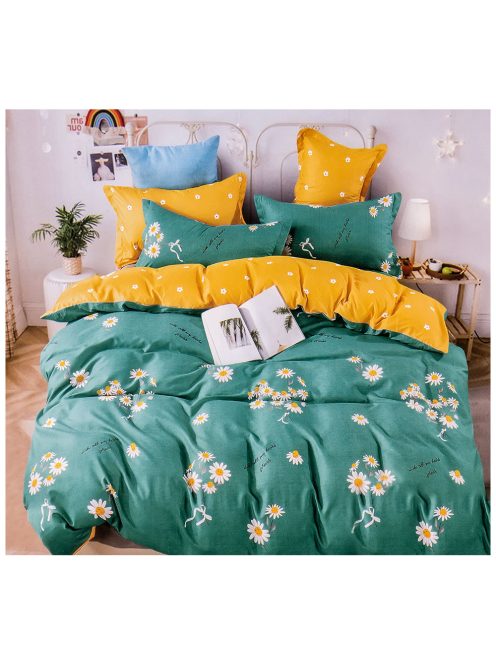 Set de lenjerie de pat cu două fețe EmonaMall, 4 piese - modelul S12422