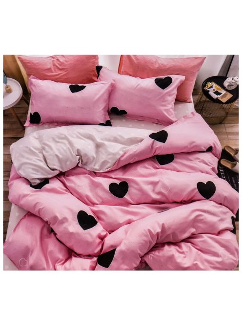 Set de lenjerie de pat cu două fețe EmonaMall, 6 piese - modelul S12499