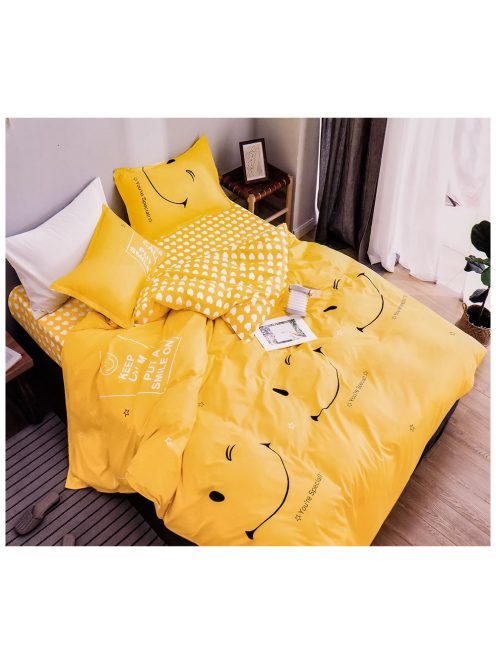 Set de lenjerie de pat cu două fețe EmonaMall, 6 piese - modelul S12501