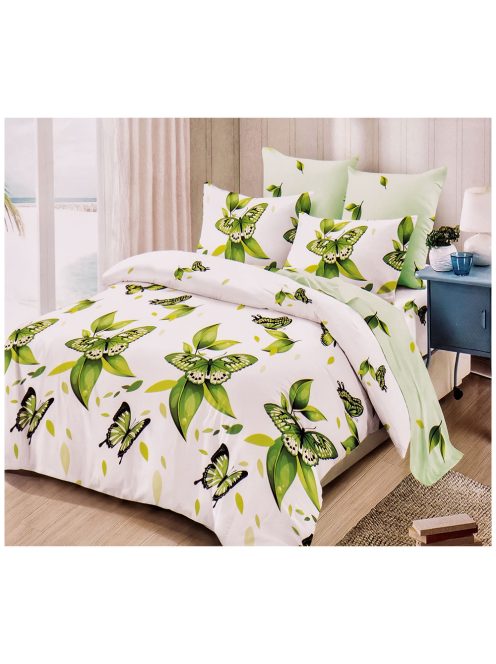 Set de lenjerie de pat cu două fețe EmonaMall, 6 piese - modelul S12507