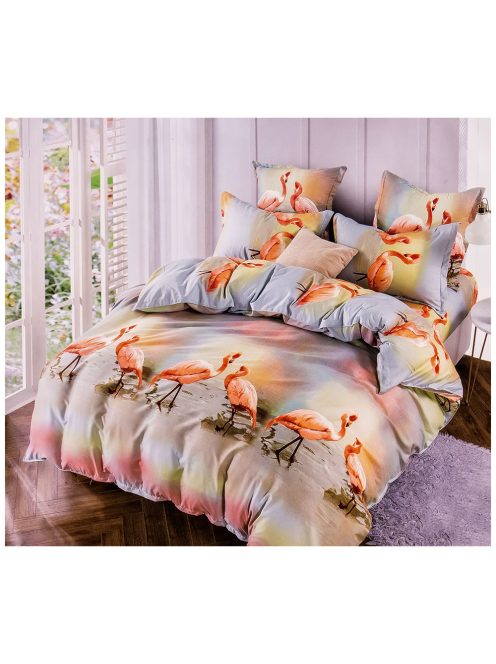 Set de lenjerie de pat cu două fețe EmonaMall, 6 piese - modelul S12511