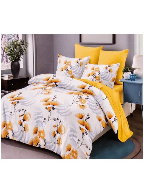 Set de lenjerie de pat cu două fețe EmonaMall, 6 piese - modelul S12518