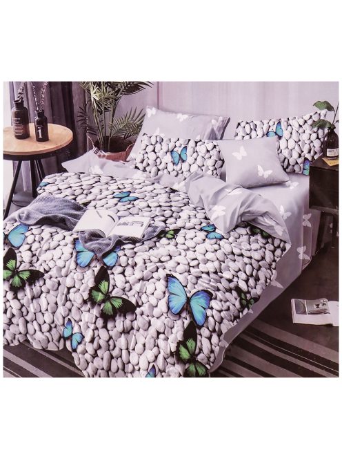 Set de lenjerie de pat cu două fețe EmonaMall, 6 piese - modelul S12549
