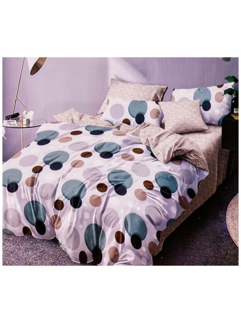 Set de lenjerie de pat cu două fețe EmonaMall, 6 piese - modelul S12560