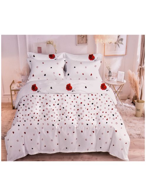 Set de lenjerie de pat cu două fețe EmonaMall, 4 piese - modelul S12587