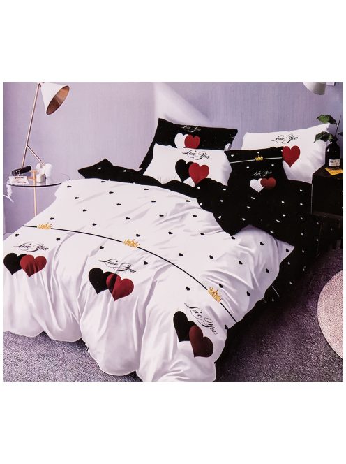 Set de lenjerie de pat cu două fețe EmonaMall, 6 piese - modelul S12597