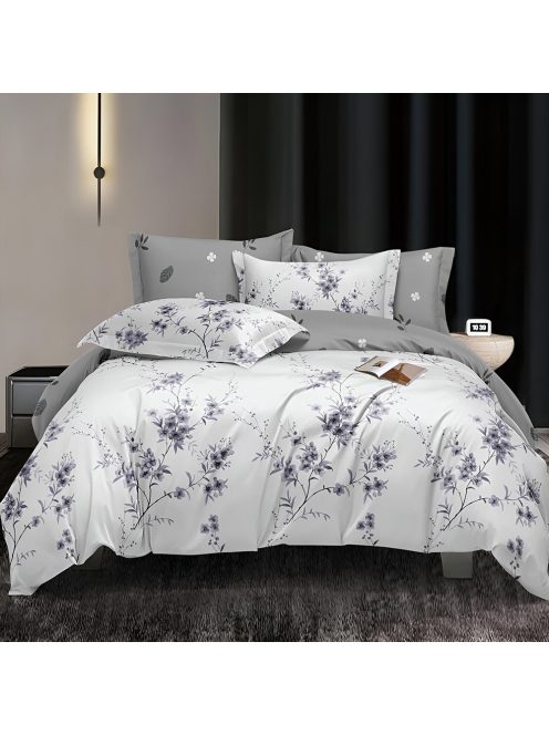 Двулицево спално бельо с ластик EmonaMall, 4 части - Модел S15906