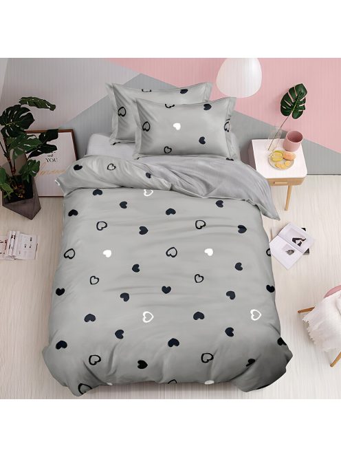 Двулицево спално бельо (размер за приста) EmonaMall, 4 части - Модел S18698