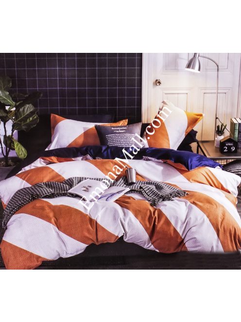Set de lenjerie de pat cu două fețe EmonaMall, 4 piese - modelul S8756