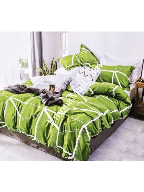 Set de lenjerie de pat cu două fețe EmonaMall, 4 piese - modelul S8766