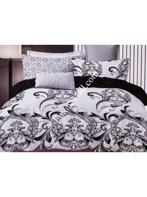 Set de lenjerie de pat cu două fețe EmonaMall, 4 piese - modelul S8828