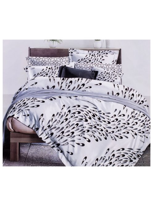 Set de lenjerie de pat cu două fețe EmonaMall, 4 piese - modelul S8830