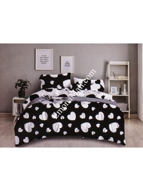 Set de lenjerie de pat cu două fețe EmonaMall, 6 piese - modelul S9187